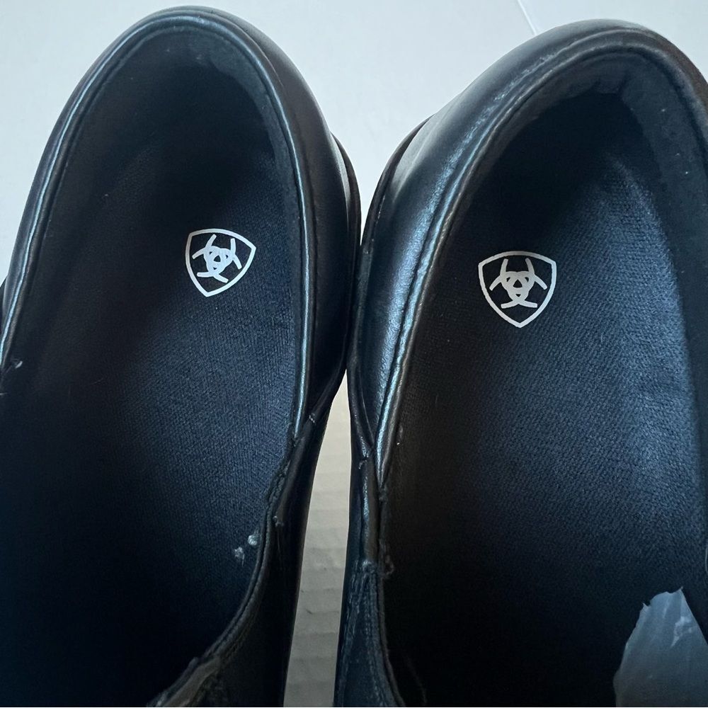 Ariat Work Hera Expert Slip Resistant Workwear Black Clogs Slip on Shoes SZ 10 - Picture 8 of 15